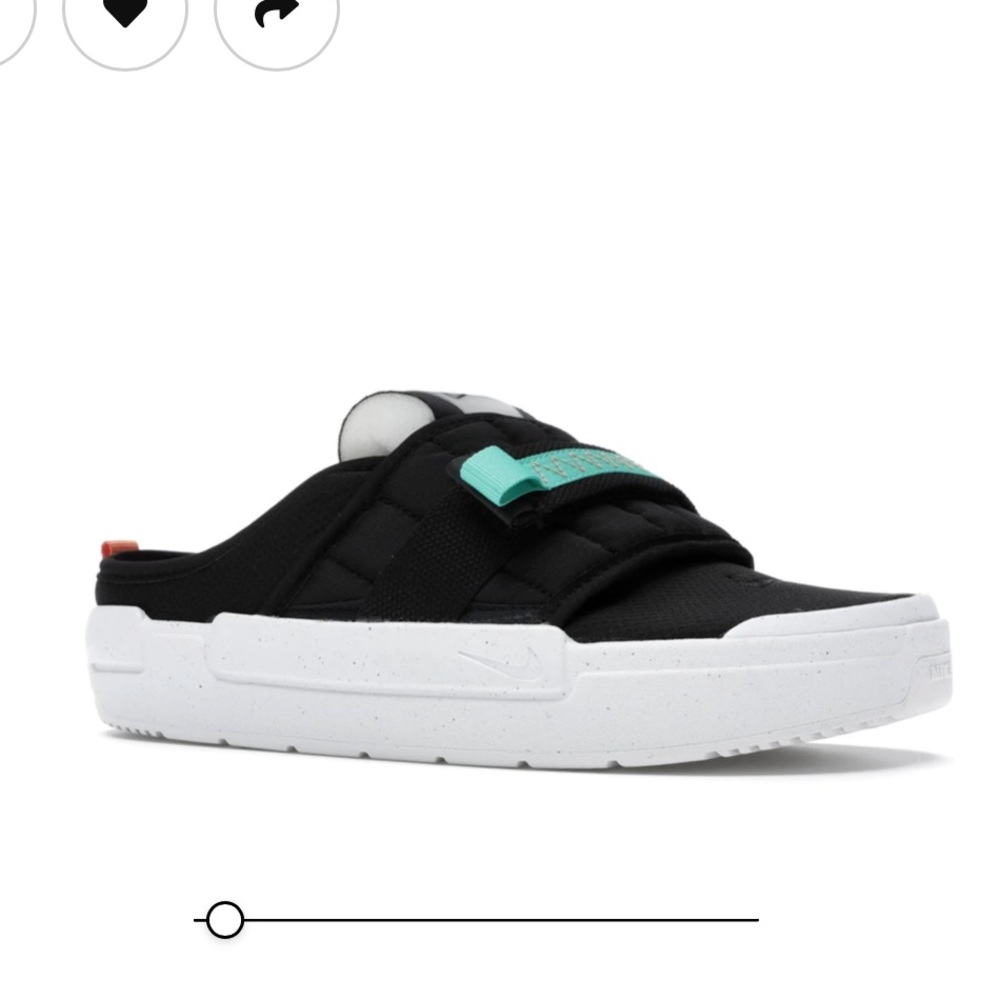 Nike Offline black menta slip ons